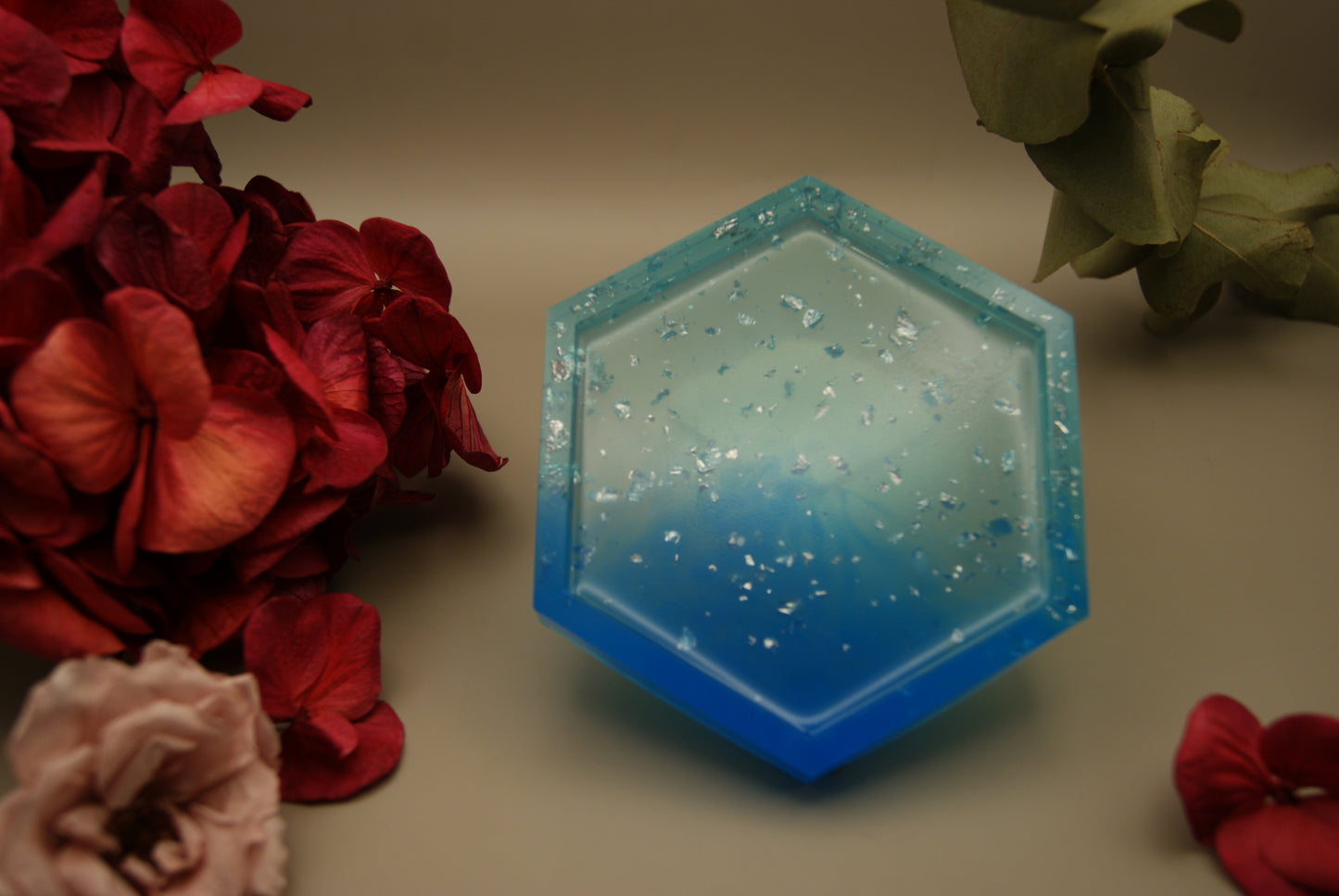 Porte bijoux hexagonal